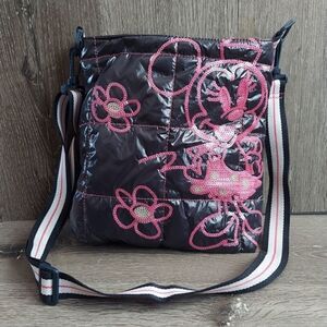 Disney Parks Minnie Mouse Quilted Crossbody Bag